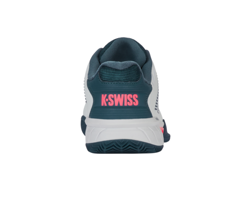 K-Swiss Hypercourt Express 2 Clay (Blanc/Stargazer/Neon Blaze)