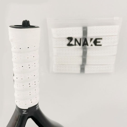 Surgrips de padel Znake Viper (5 pièces, Blanc) padellife