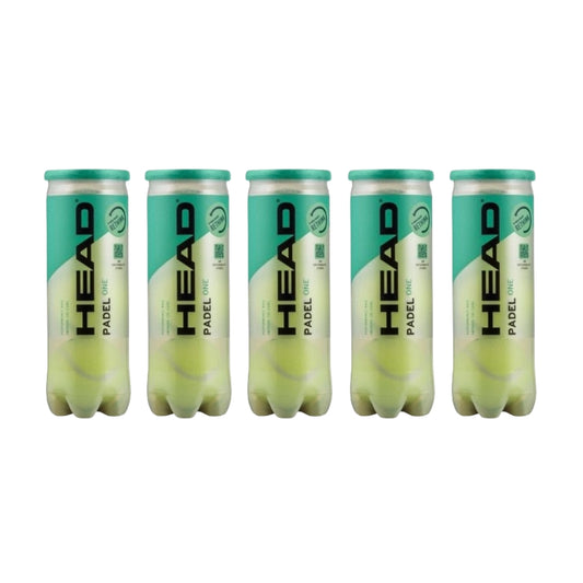 Lot de 5 tubes Head Padel One