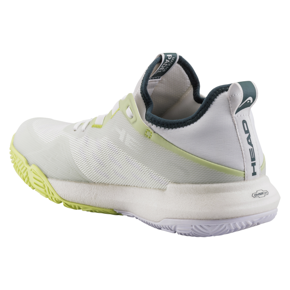 Chaussures de Padel Head Motion Pro (Hommes, Blanc/Citron Vert)