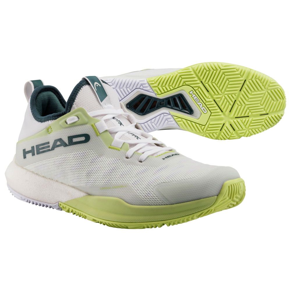 Chaussures de Padel Head Motion Pro (Hommes, Blanc/Citron Vert)