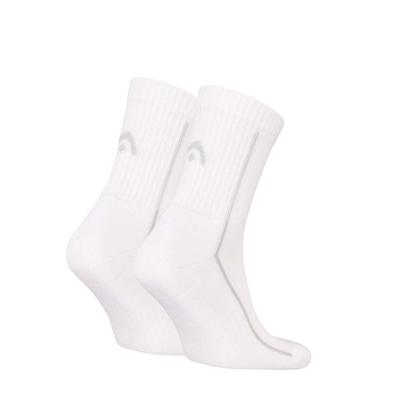 Chaussettes de Tennis Head Performance Short Crew (Lot de 2, Blanc)