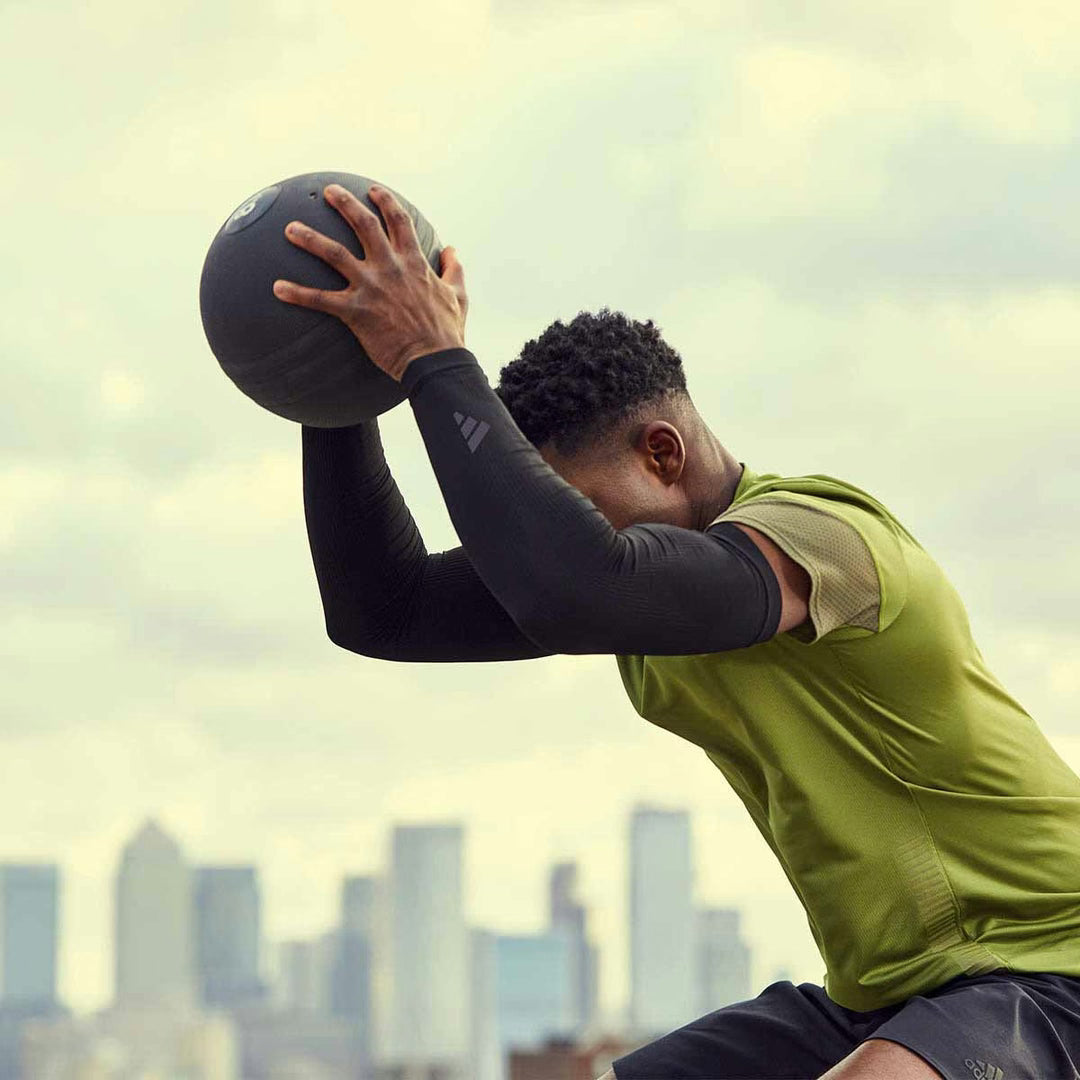 Manchons de Compression Adidas (Lot de 2, Noir)