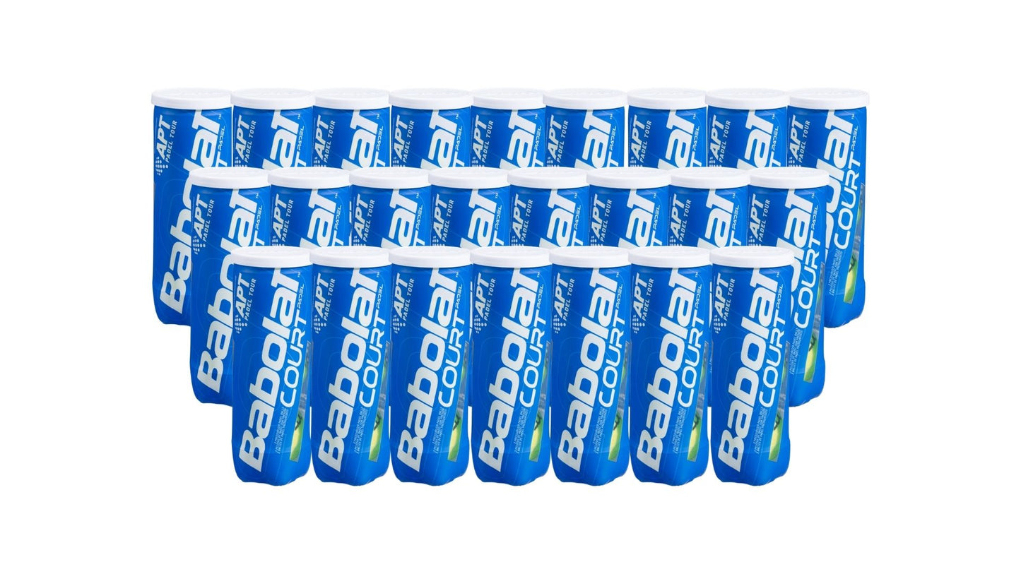 1 boîte de Babolat Court X3 (24 tubes)