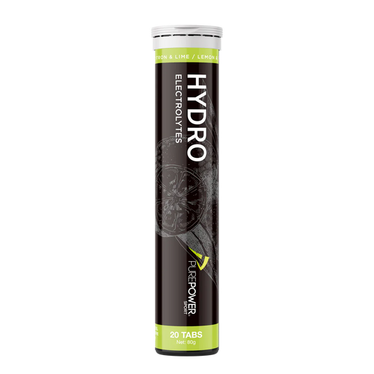 Hydrotabs Électrolytes PurePower – Citron/Citron Vert (20 comprimés)