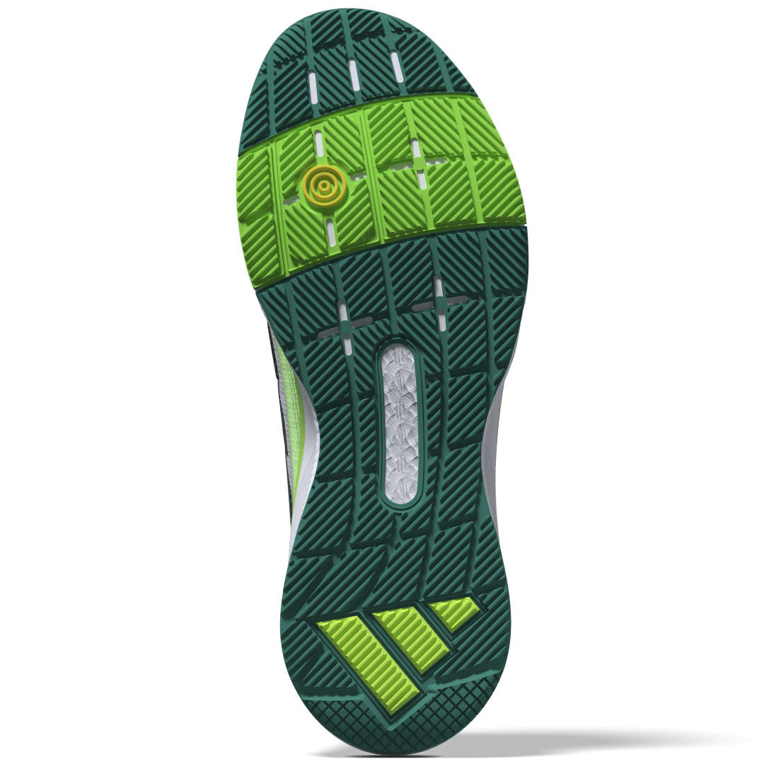 Chaussures de padel Adidas Crazyquick Boost (Cloud White/Core Black/Lime Burst)