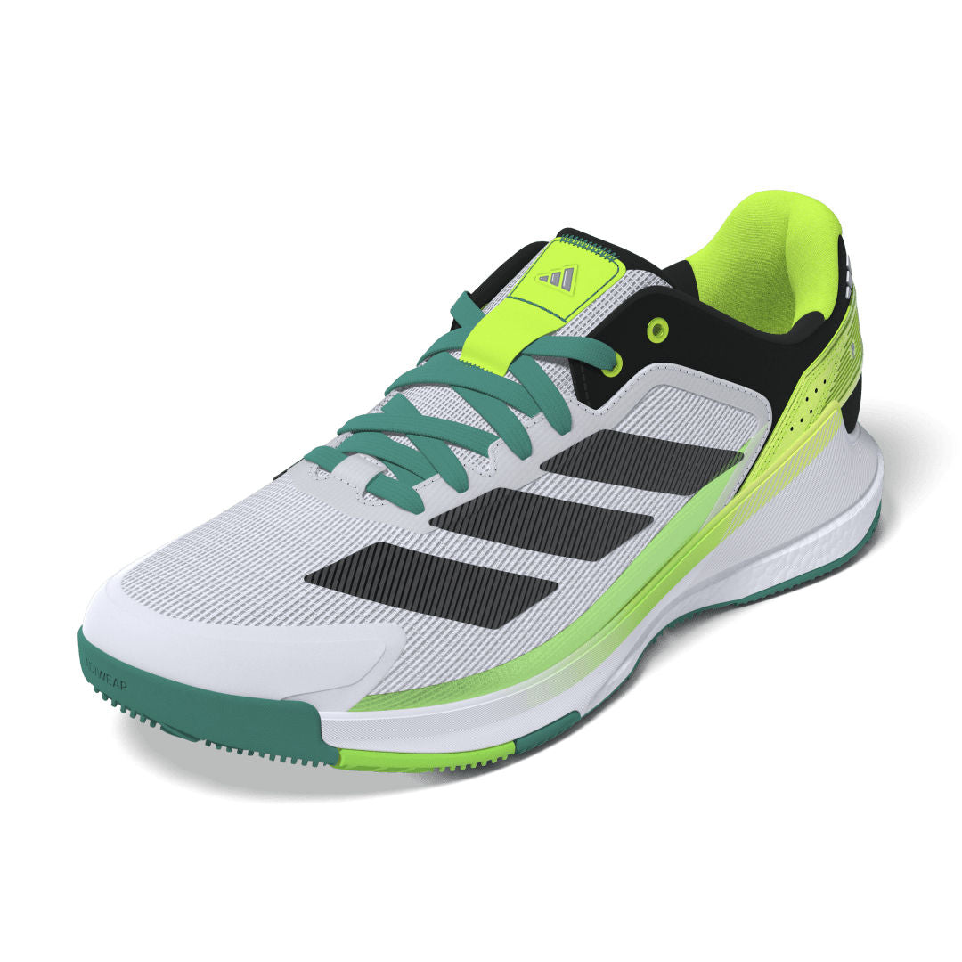 Chaussures de padel Adidas Crazyquick Boost (Cloud White/Core Black/Lime Burst)