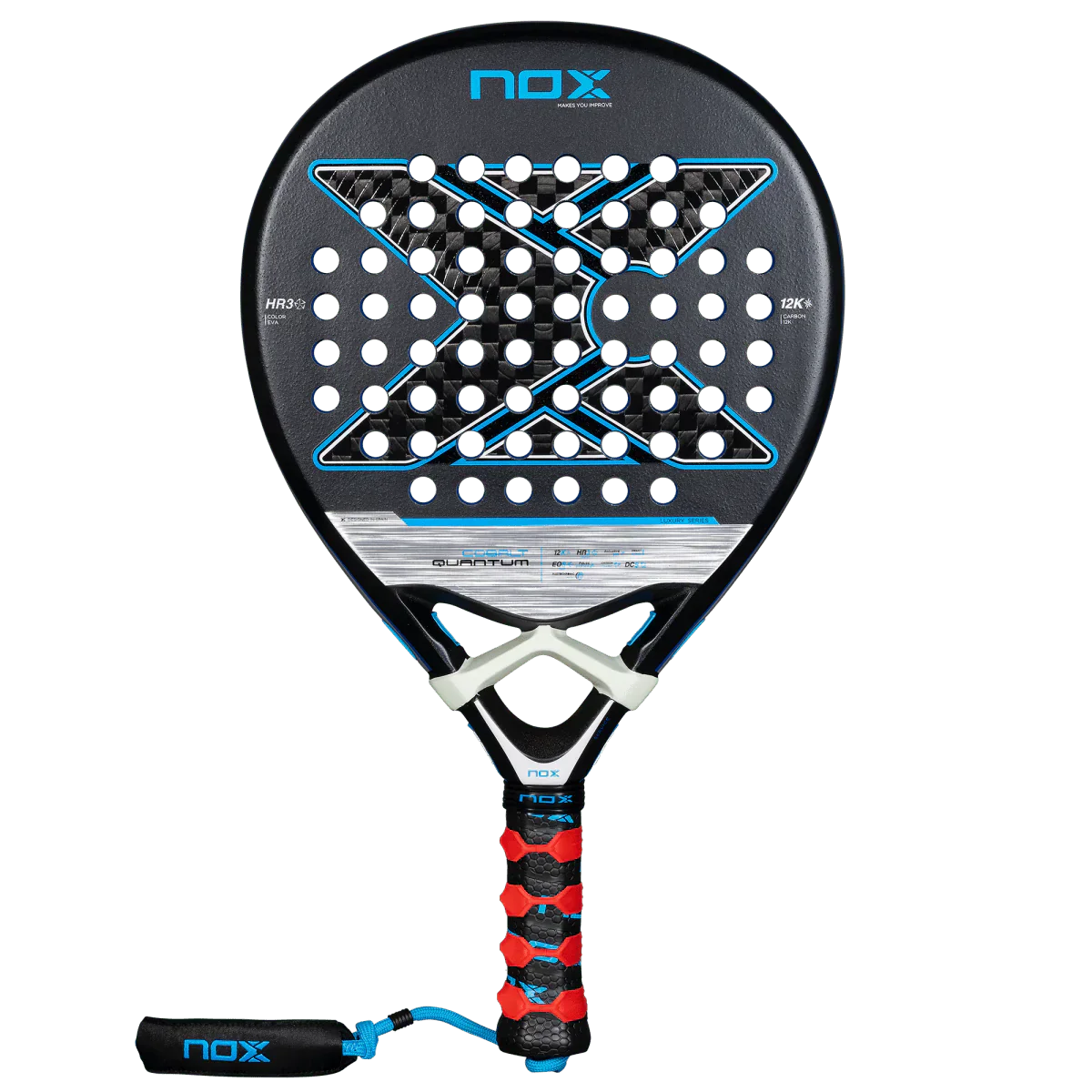 Nox Quantum 12K Cobalt Padelbat