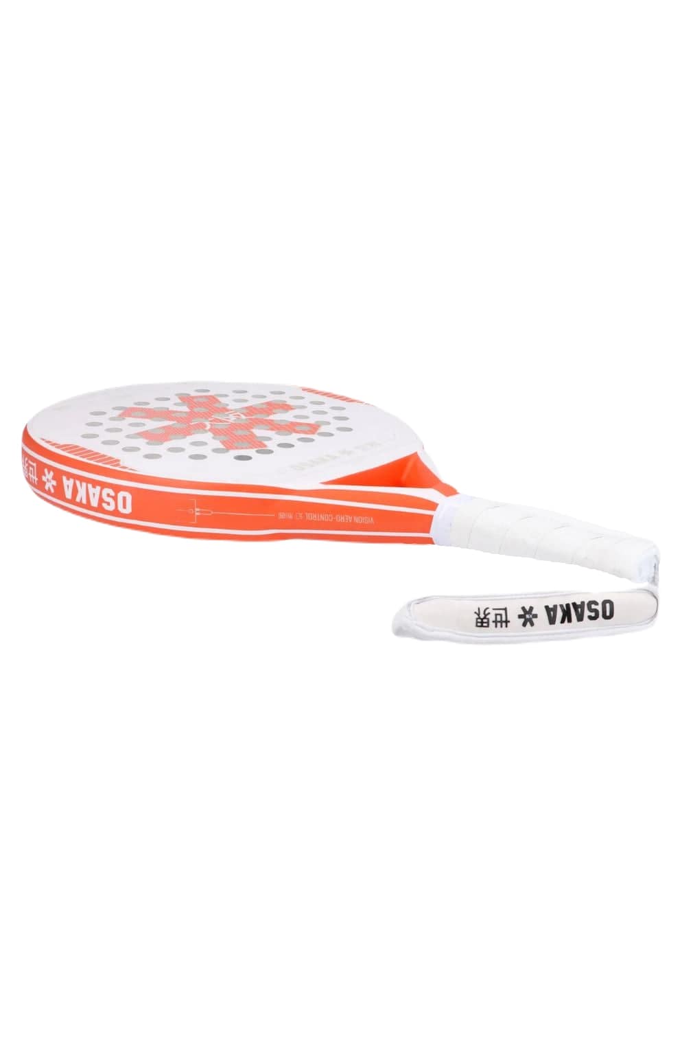 Raquette de padel Osaka Vision Aero Control 2023 (Blanc/Pêche)