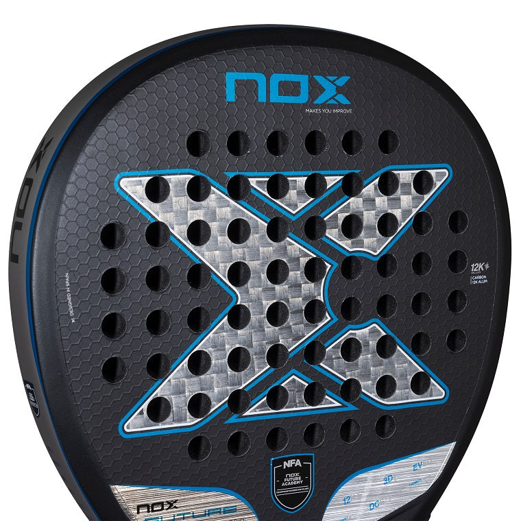 Raquette de Padel Nox Future Hybrid 12K Alum
