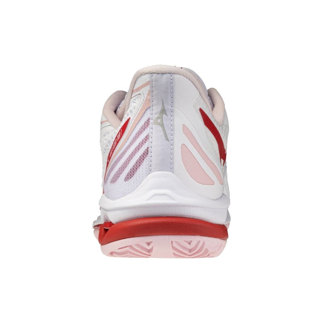 Mizuno Wave Exceed Tour 7 CC Women (White/Fiery Red/Pinkesque)