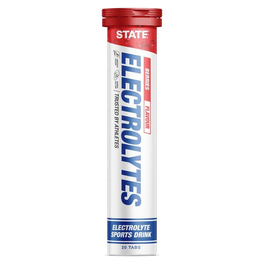 State Elektrolytter Bærsmag (1 rør med 20 tabletter)