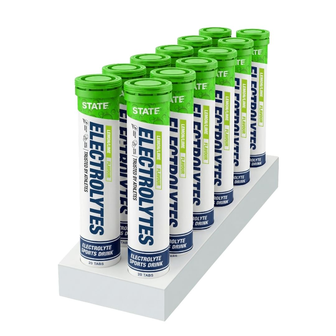 State Elektrolytter Lemon/Lime smag (1 rør med 20 tabletter)