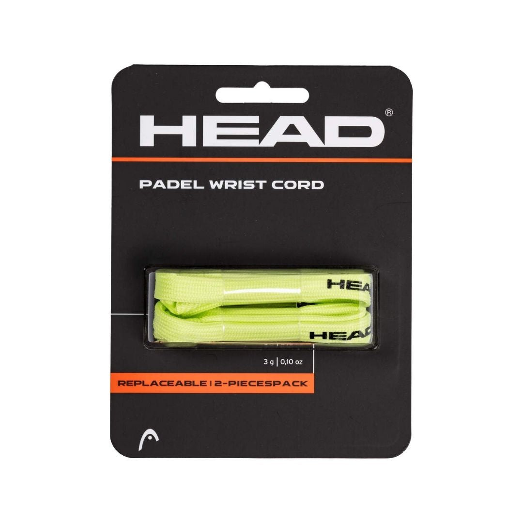 Cordons de padel Head Replaceable Padel Cords lot de 2 Luminous Yellow