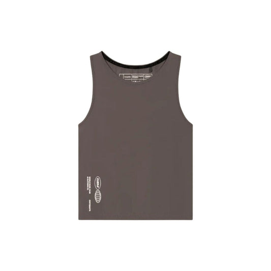 Débardeur Cuera Oncourt Cropped Tank Top (Dark Brown)