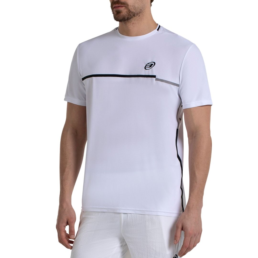 T-shirt de padel Bullpadel Teloi (White)