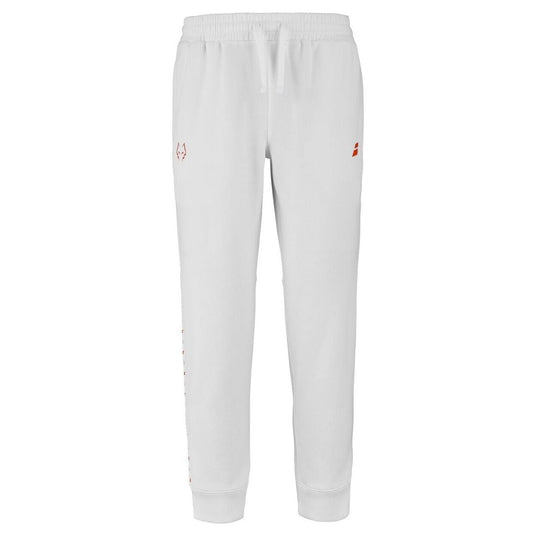 Babolat Sweat Pant Juan Lebron (White/White)