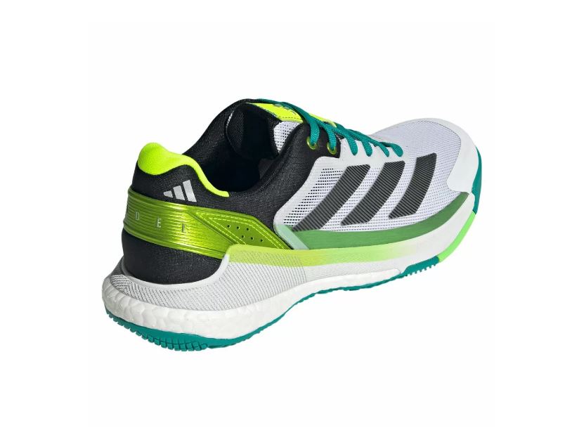 Chaussures de padel Adidas Crazyquick Boost (Cloud White/Core Black/Lime Burst)