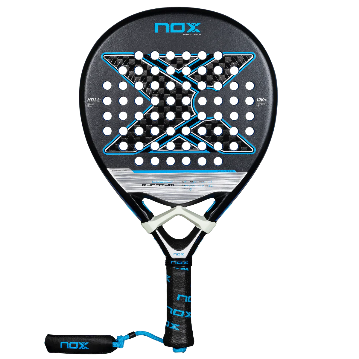 Nox Quantum 12K Cobalt Padelbat