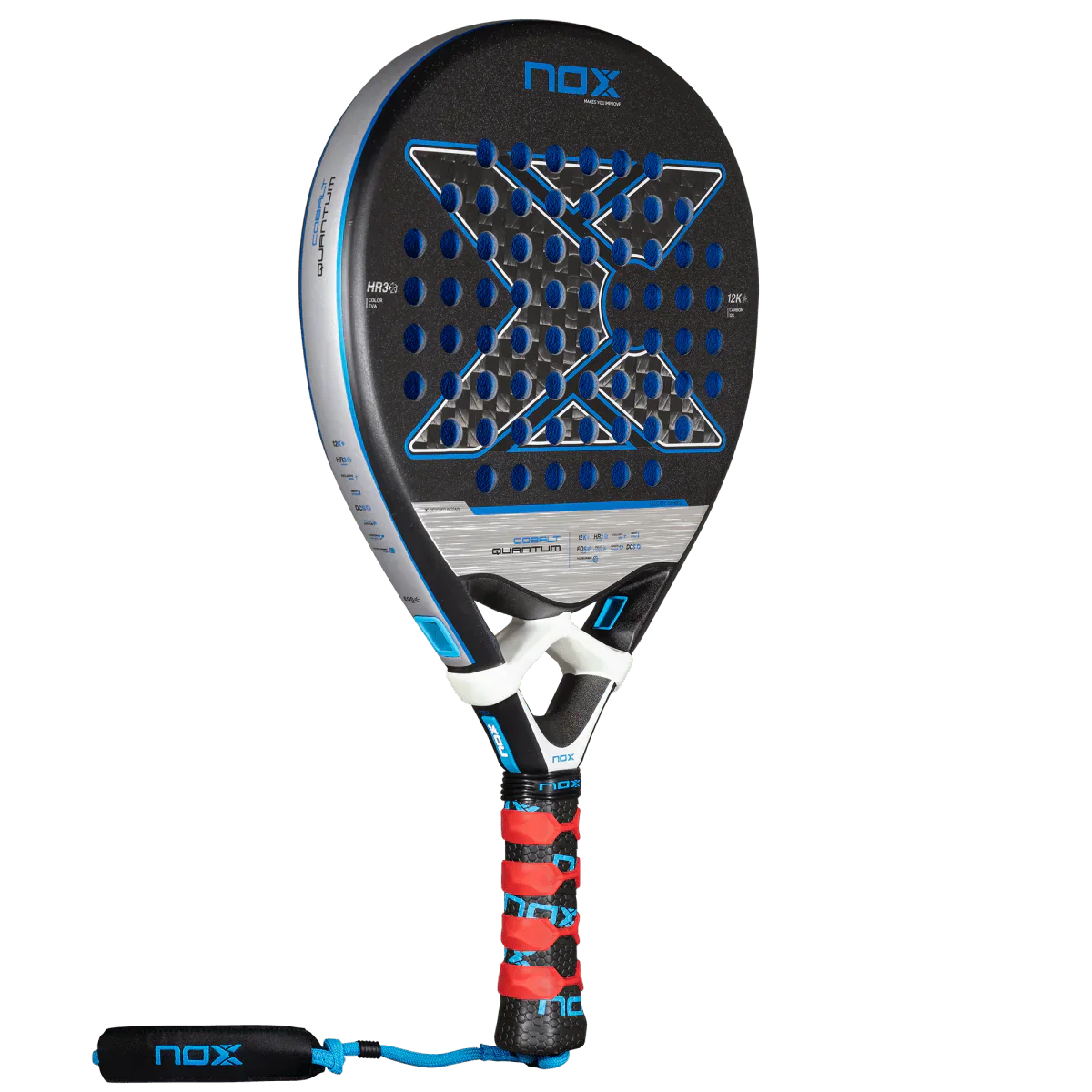 Nox Quantum 12K Cobalt Padelbat