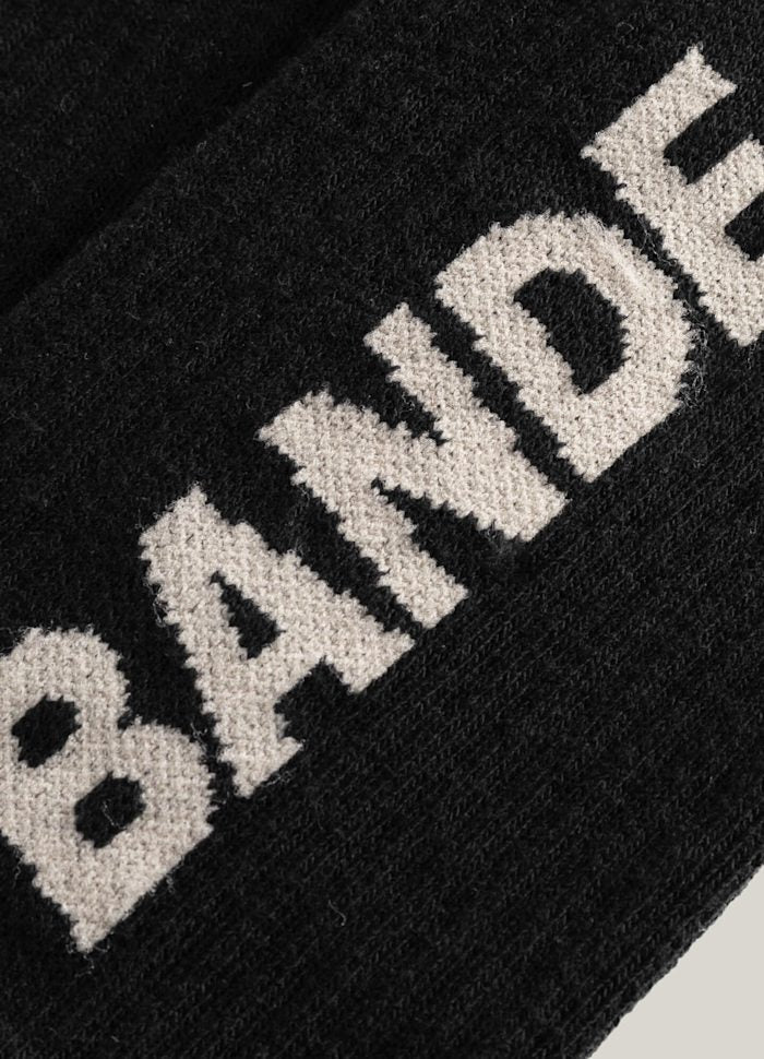 Chaussettes de padel Cuera Bandeja (Lot de 2, Noir/Sable)