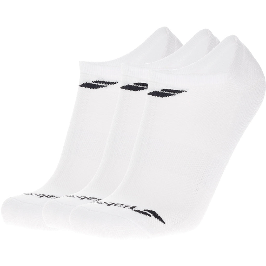 Chaussettes de cheville Babolat Invisible (Lot de 3, blanc)