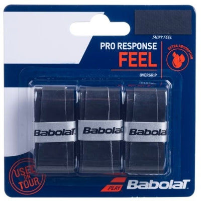Overgrip Babolat Pro Response (Noir, lot de 3)