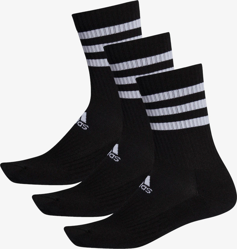 Chaussettes Adidas Performance 3S CSH CRW3P (Noires)