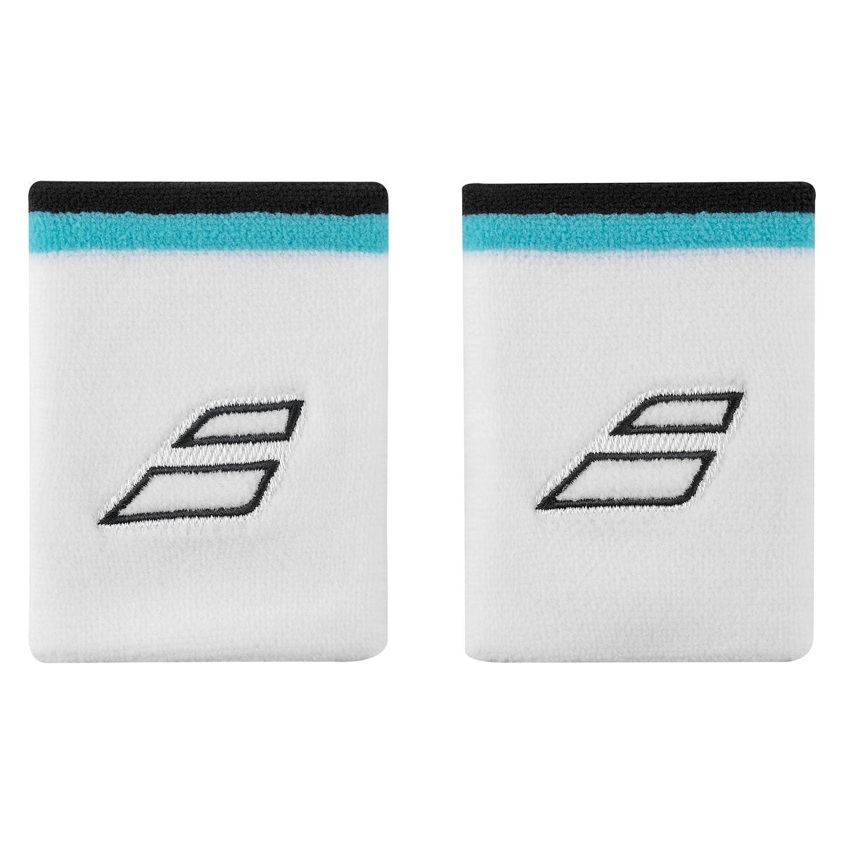 Poignets Babolat Terry Jumbo (Lot de 2, Blanc/Bleu d'État)