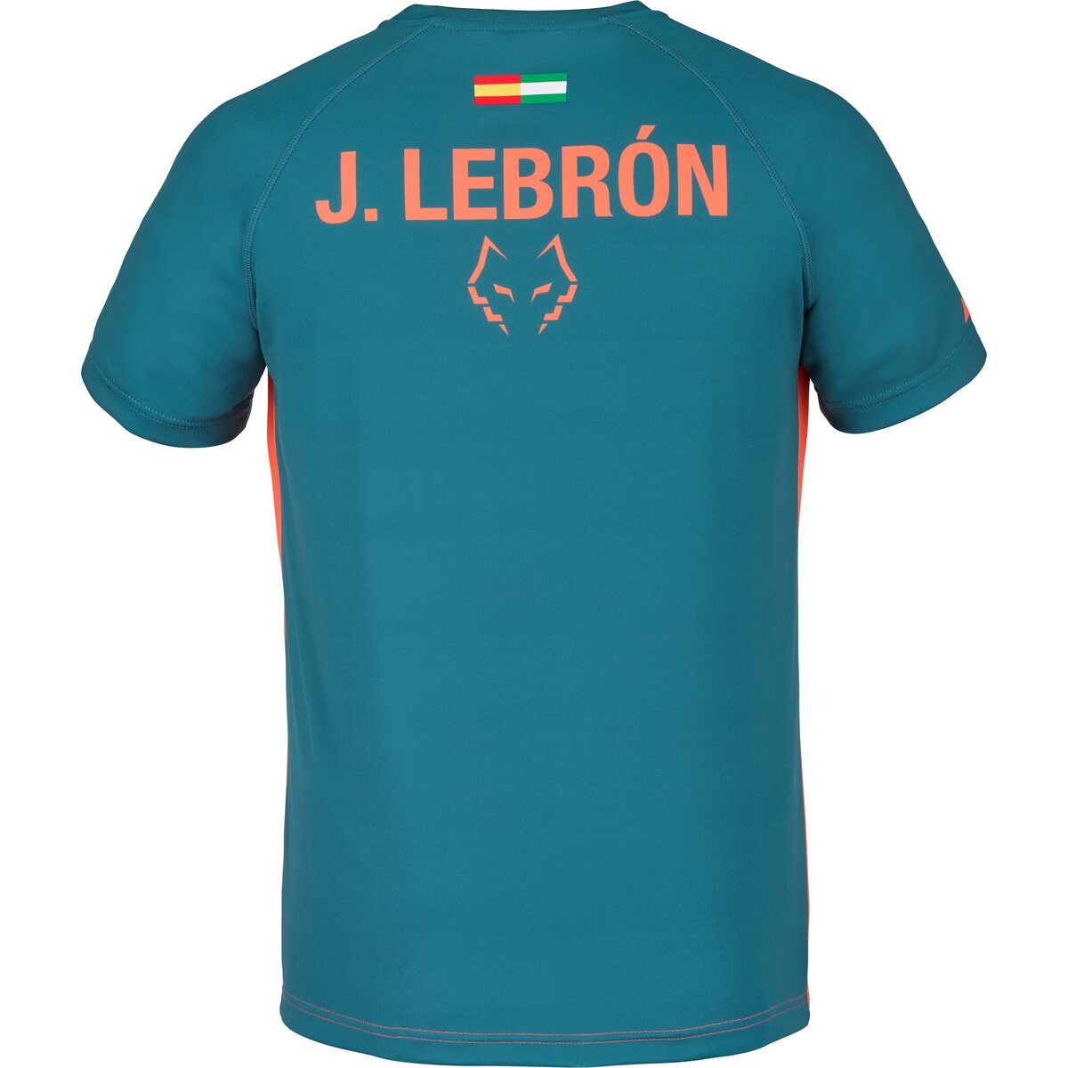 T-shirt à col ras du cou Juan Lebron Babolat (Orange/Bleu foncé)