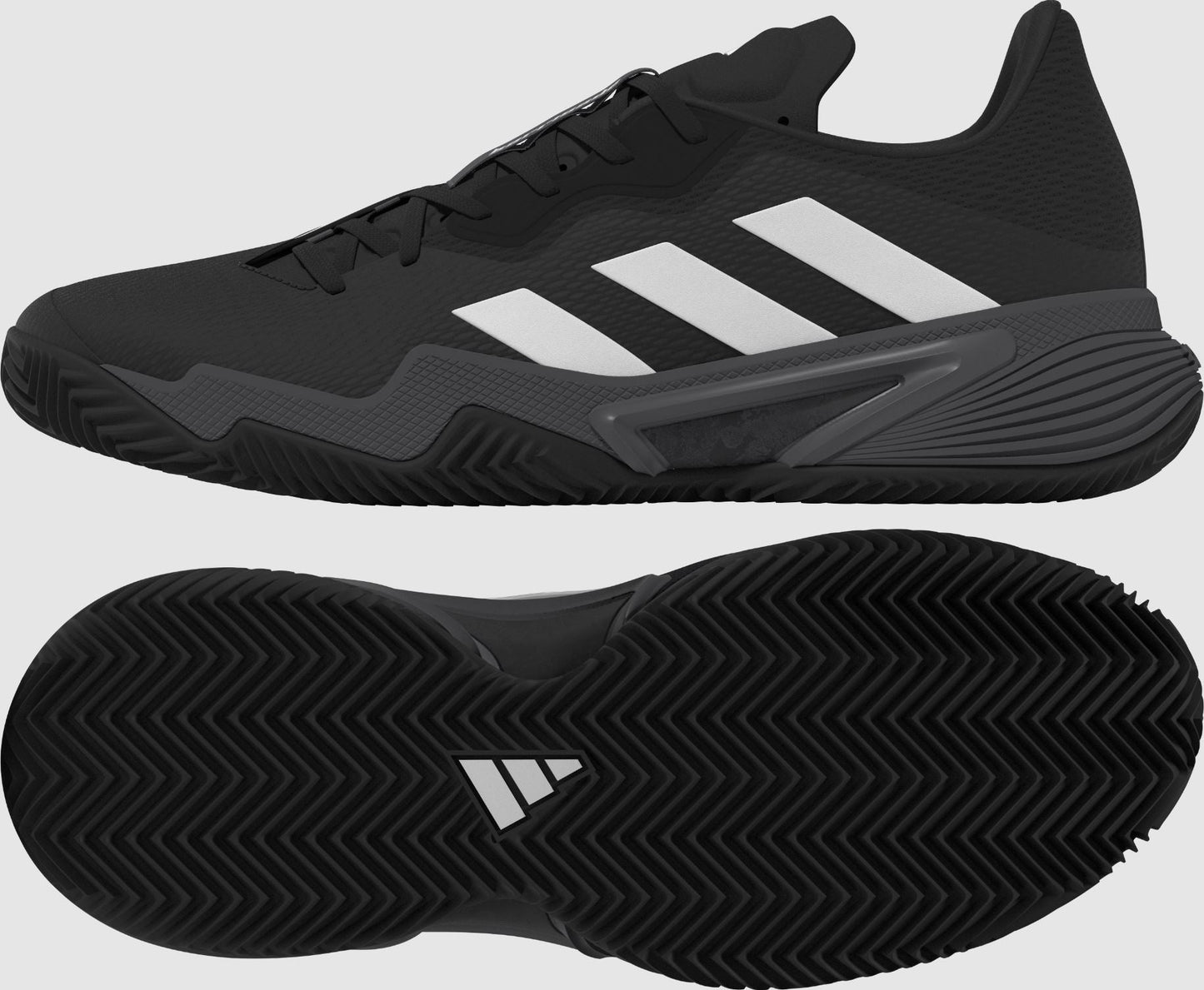 Chaussures de padel Adidas Barricade AC (Pour hommes, noir)