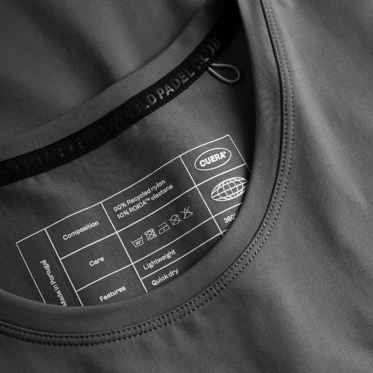T-Shirt Cuera Oncourt Logo (Gris foncé)