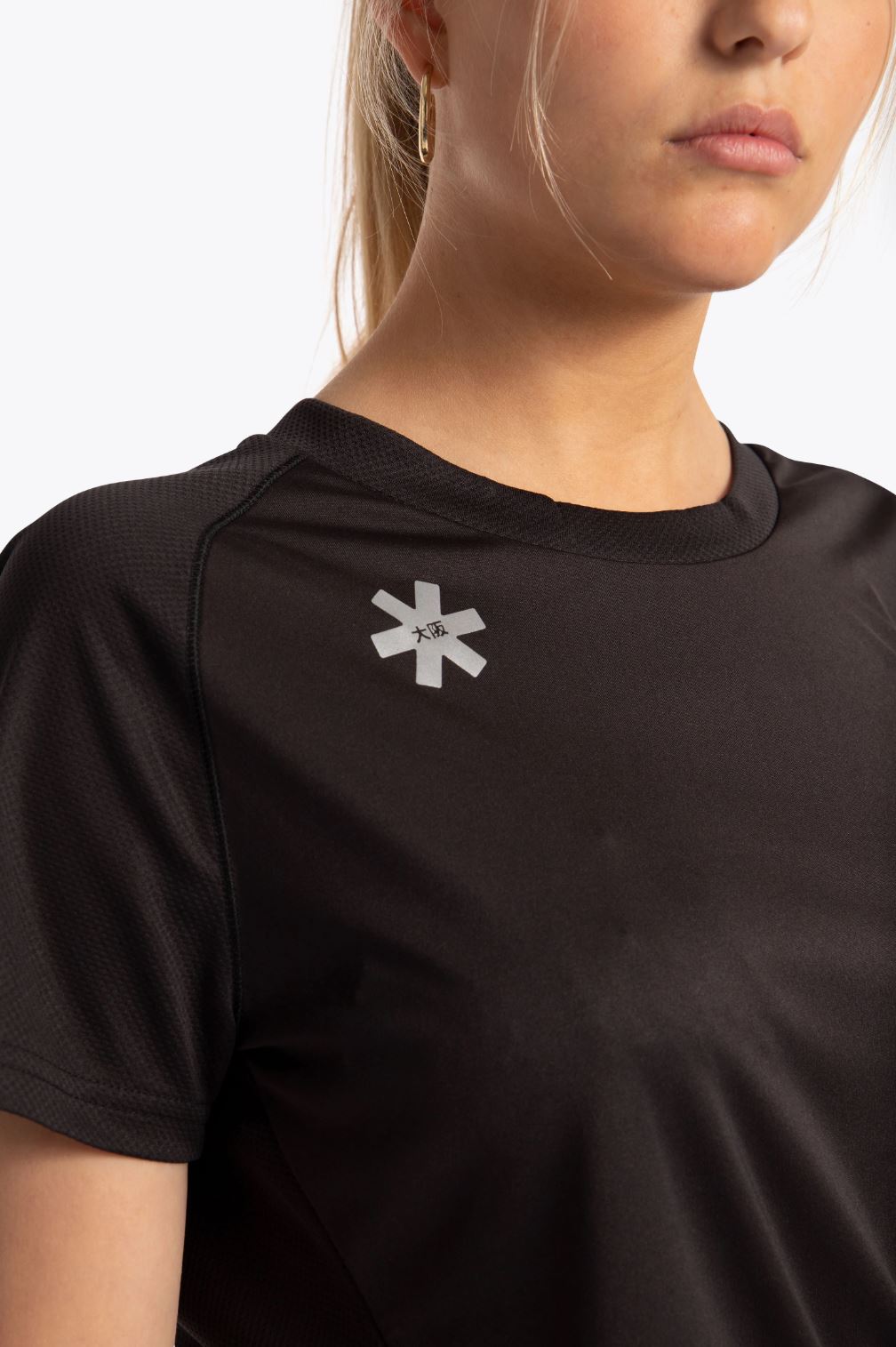 T-shirt d'entraînement pour Femmes Osaka (Noir)