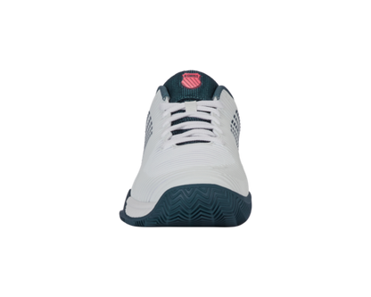 K-Swiss Hypercourt Express 2 Clay (Blanc/Stargazer/Neon Blaze)