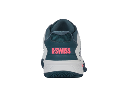 K-Swiss Hypercourt Express 2 Clay (Blanc/Stargazer/Neon Blaze)