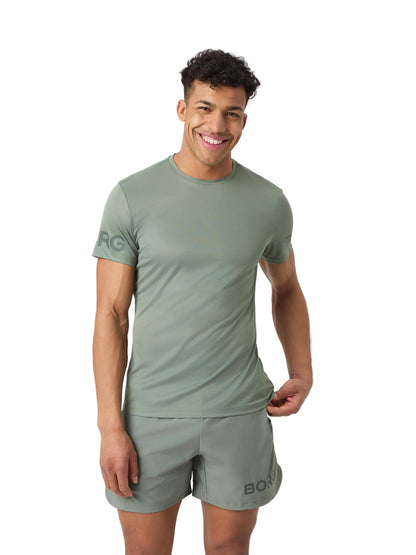 T-shirt Björn Borg Borg Light (Vert Agave)