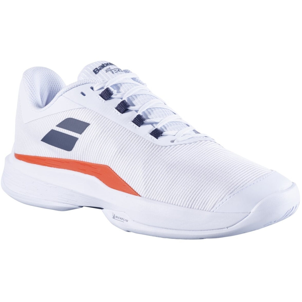 Chaussures de padel Babolat Jet Tere 2 All Court Hommes (Blanc/Rouge)