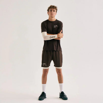 Cuera Oncourt Airy Logo T-shirt (Dark Brown)