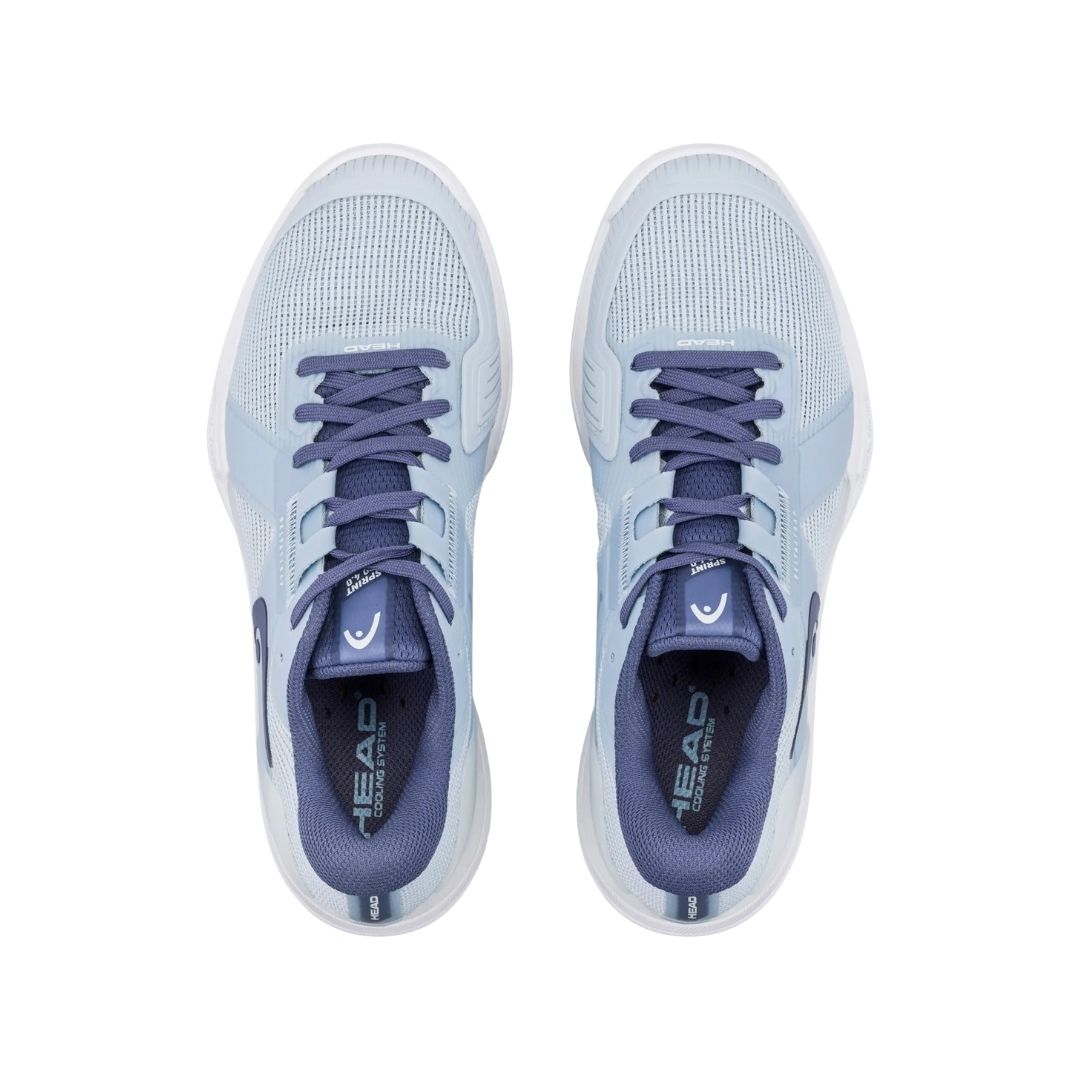 Chaussures de padel Head Sprint Pro 4.0 Women (Light Blue/Dark Blue)