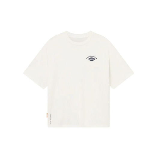 T-shirt manches courtes Cuera Offcourt Legacy Short Sleeve Tee (Off White/Navy)