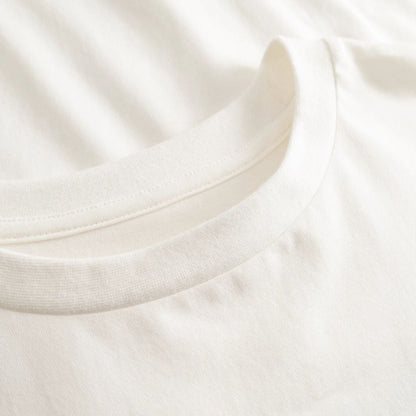 T-shirt manches courtes Cuera Offcourt Legacy Short Sleeve Tee (Off White/Navy)