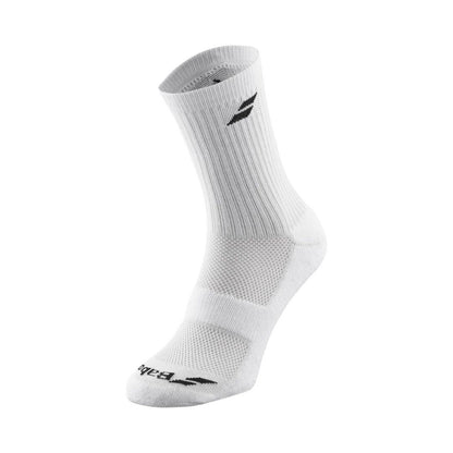 Babolat Logo Socks 3 Pairs White