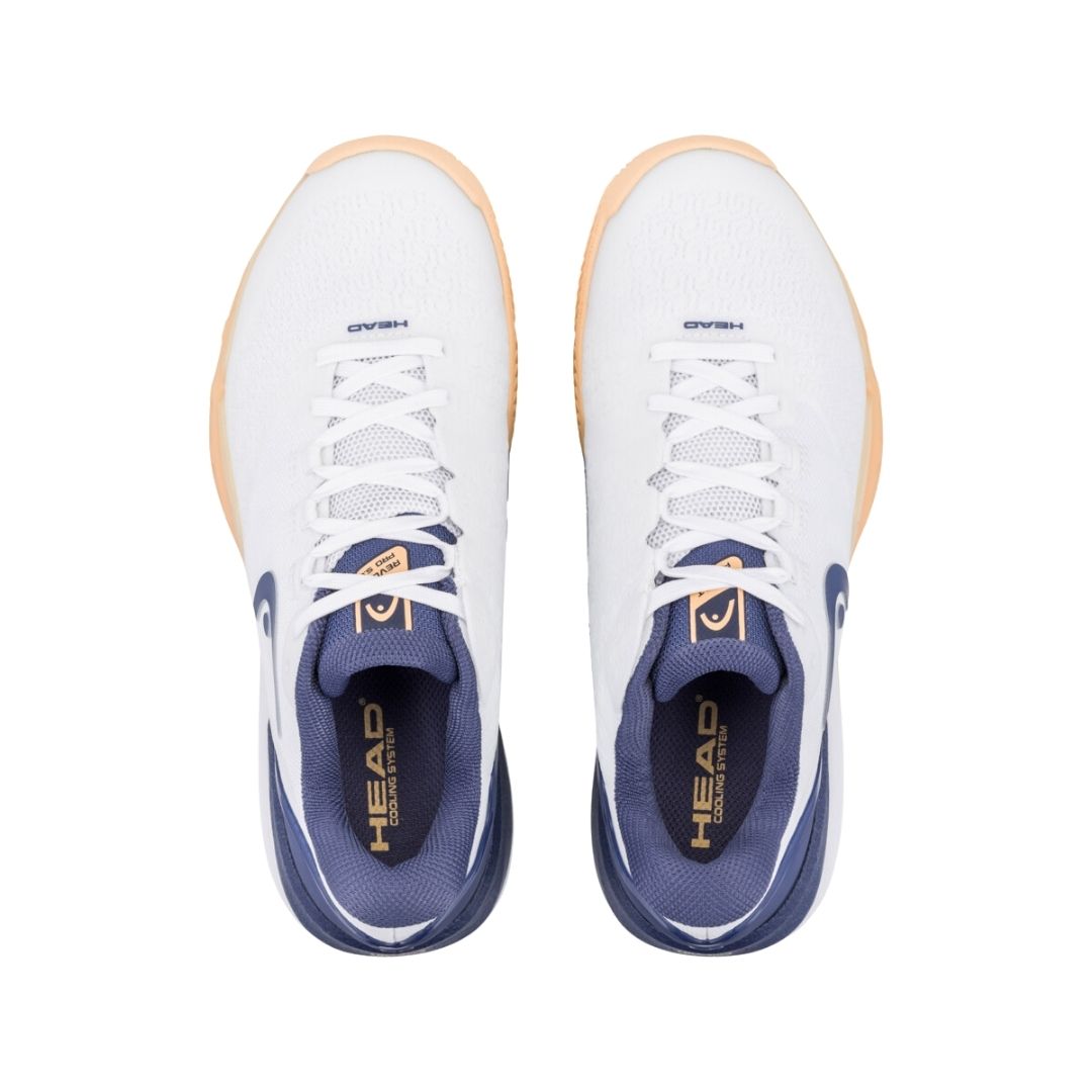 Head Revolt Pro 5.0 Clay Women (White/Apricot)