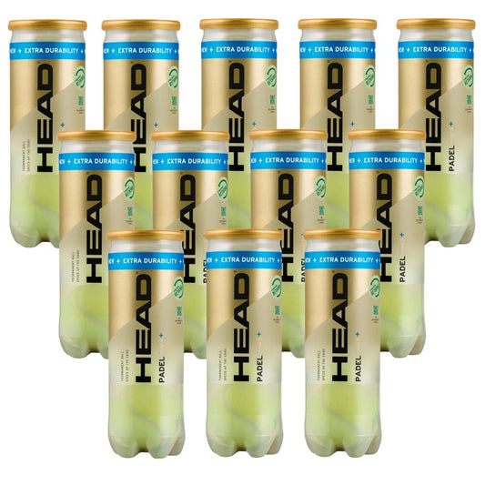 1/2 boîte de Head Padel Pro S+ (12 tubes)