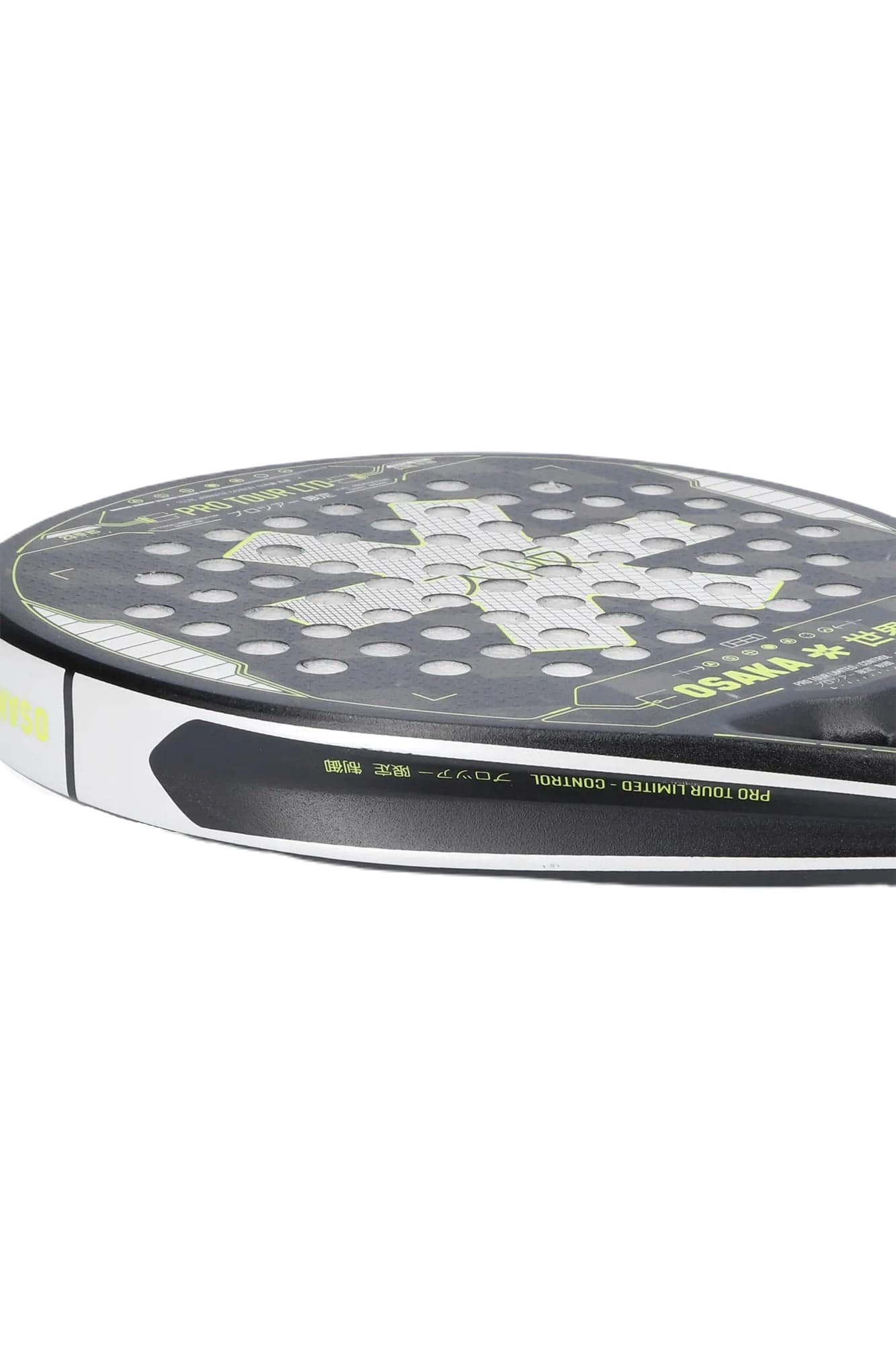 Raquette de padel Osaka Pro Tour LTD Control 2023 (Gris/Citron vert)