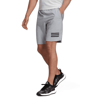 Shorts Adidas Club rayés à 3 bandes (Noir) - Padellife.fr