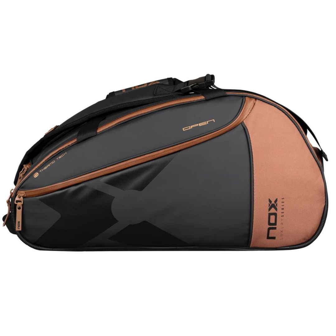 Sac de Padel Nox Luxury Open Series (Noir/Marron) padellife
