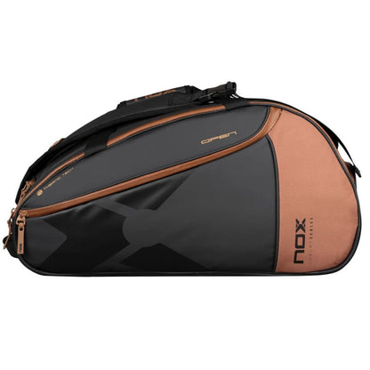 Sac de Padel Nox Luxury Open Series (Noir/Marron) padellife
