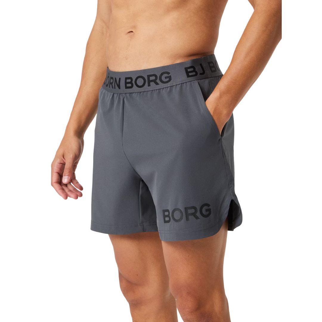 Short Björn Borg 6" (Asphalt)