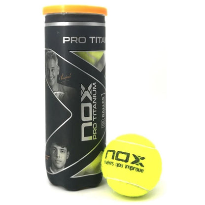 Balles de padel Nox Pro Titanium (3 balles) padellife